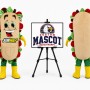 Subway Sandwich Subman Mascot Costume