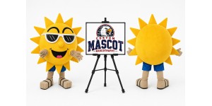 Summer Beach Sunshine Sunglasses Sun Mascot Costume Summer Beach Sunshine Sunglasses Sun Mascot Costume