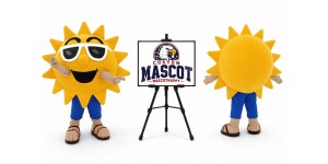 Sun Flower Mascot Costume Sun Flower Mascot Costume