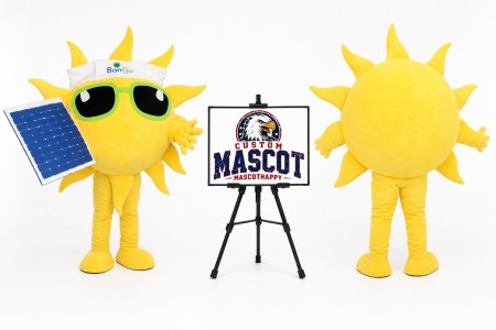 Sun Mascot Costume