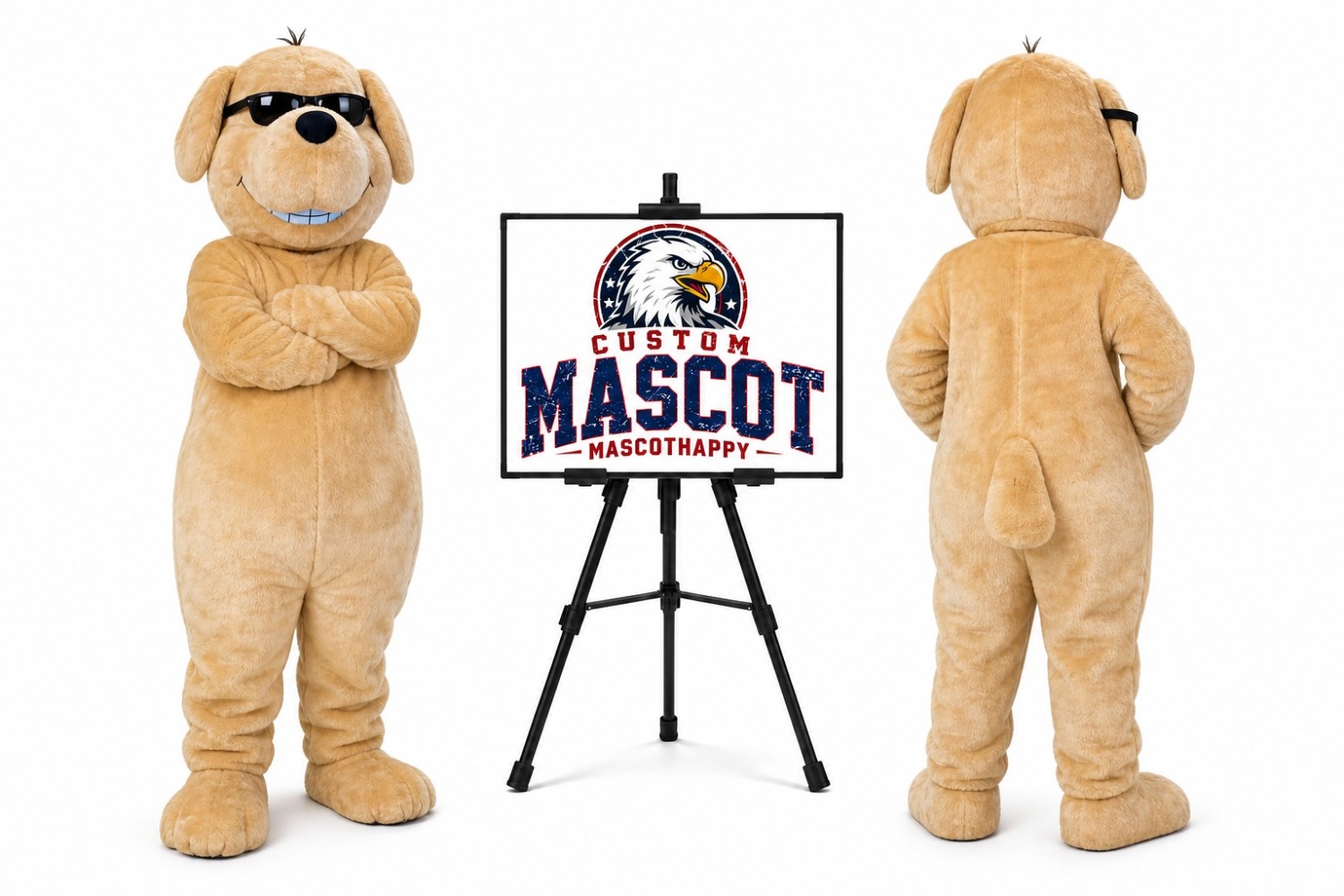 Sunglasses Philly Dog Mascot Costume Sunglasses Philly Dog Mascot Costume
