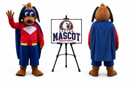Super Dog Mascot Costume