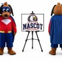 Super Dog Mascot Costume