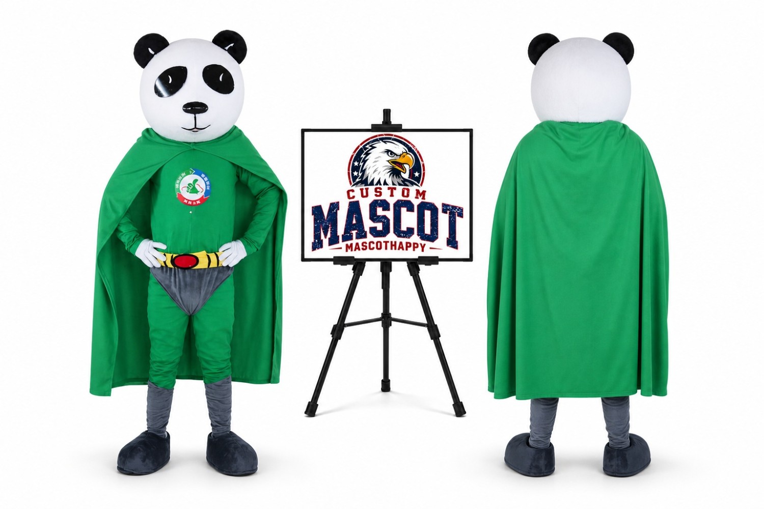 Supper Panda Mascot Costume Supper Panda Mascot Costume