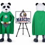 Supper Panda Mascot Costume