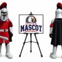 Sword Knight Mascot Costume