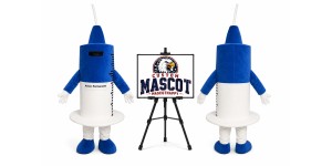 Syringe Mascot Costume Syringe Mascot Costume
