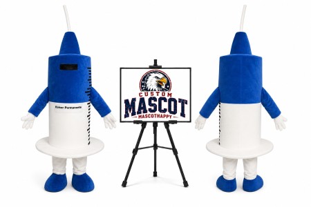 Syringe Mascot Costume