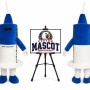 Syringe Mascot Costume