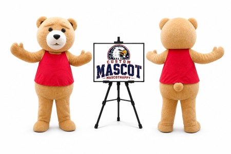 Teddy Bear Halloween Cartoon Mascot Costume for Halloween Events