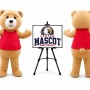 Teddy Bear Halloween Cartoon Mascot Costume for Halloween Events