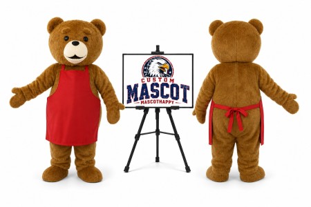 Teddy Bear Mascot Costume