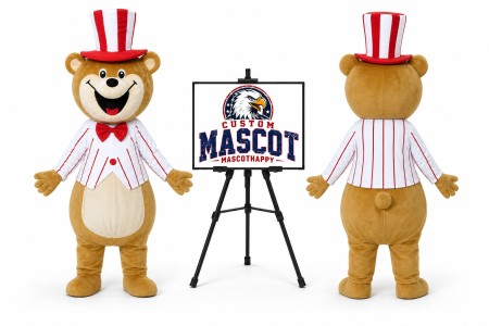 Teddy Bear Mascot Costume