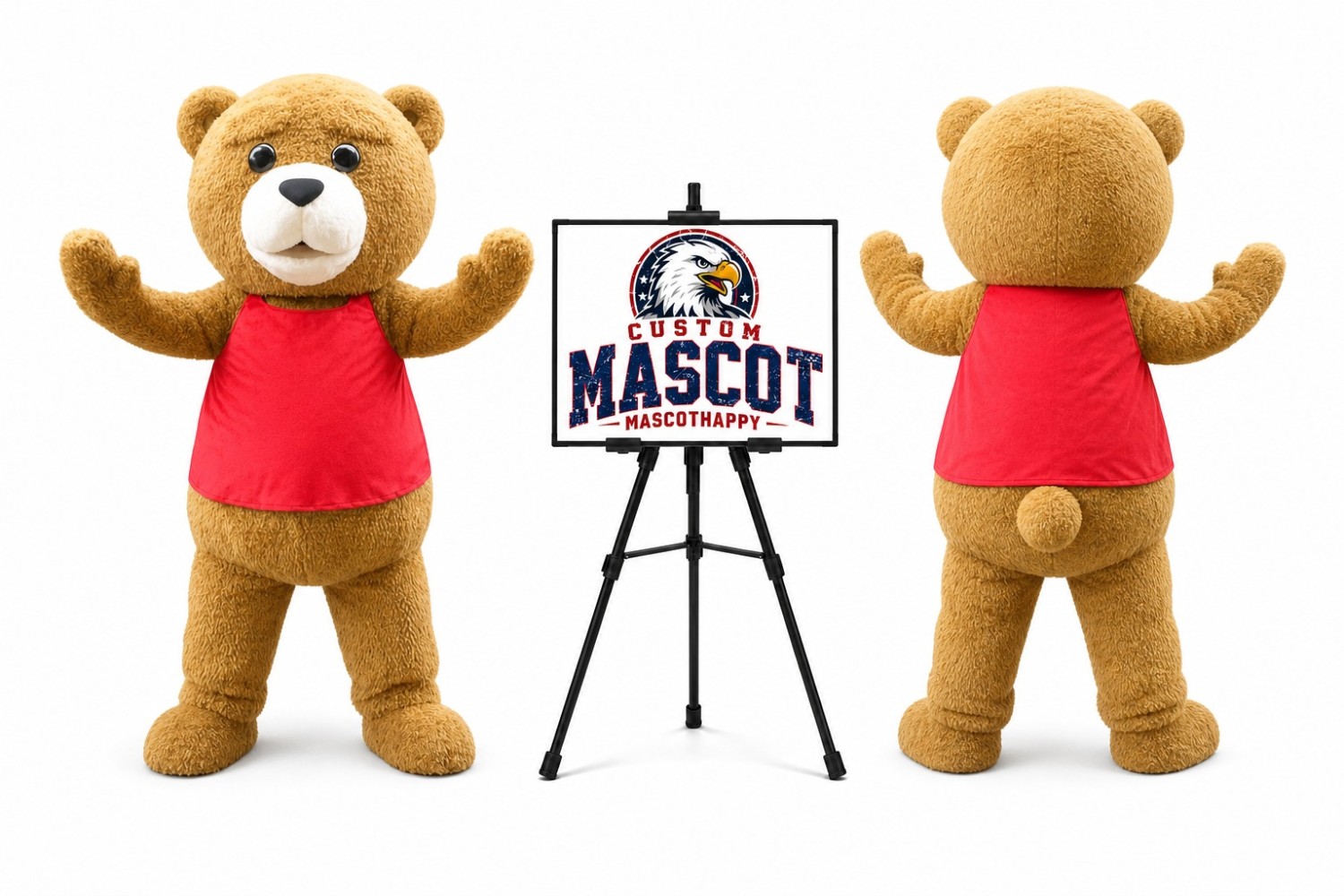 Teddy Bear Mascot Costume Teddy Bear Mascot Costume