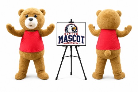 Teddy Bear Mascot Costume
