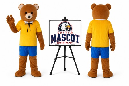 Teddy Bear Mascot Costume