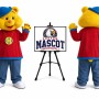 Teddy Bear Rapper Mascot Costume