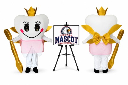 Teeth Tooth Fairy Mascot Costume