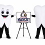 Teeth Tooth Mascot Costume