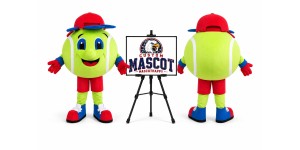 Tennis Ball Mascot Costume Tennis Ball Mascot Costume