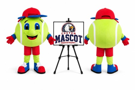 Tennis Ball Mascot Costume