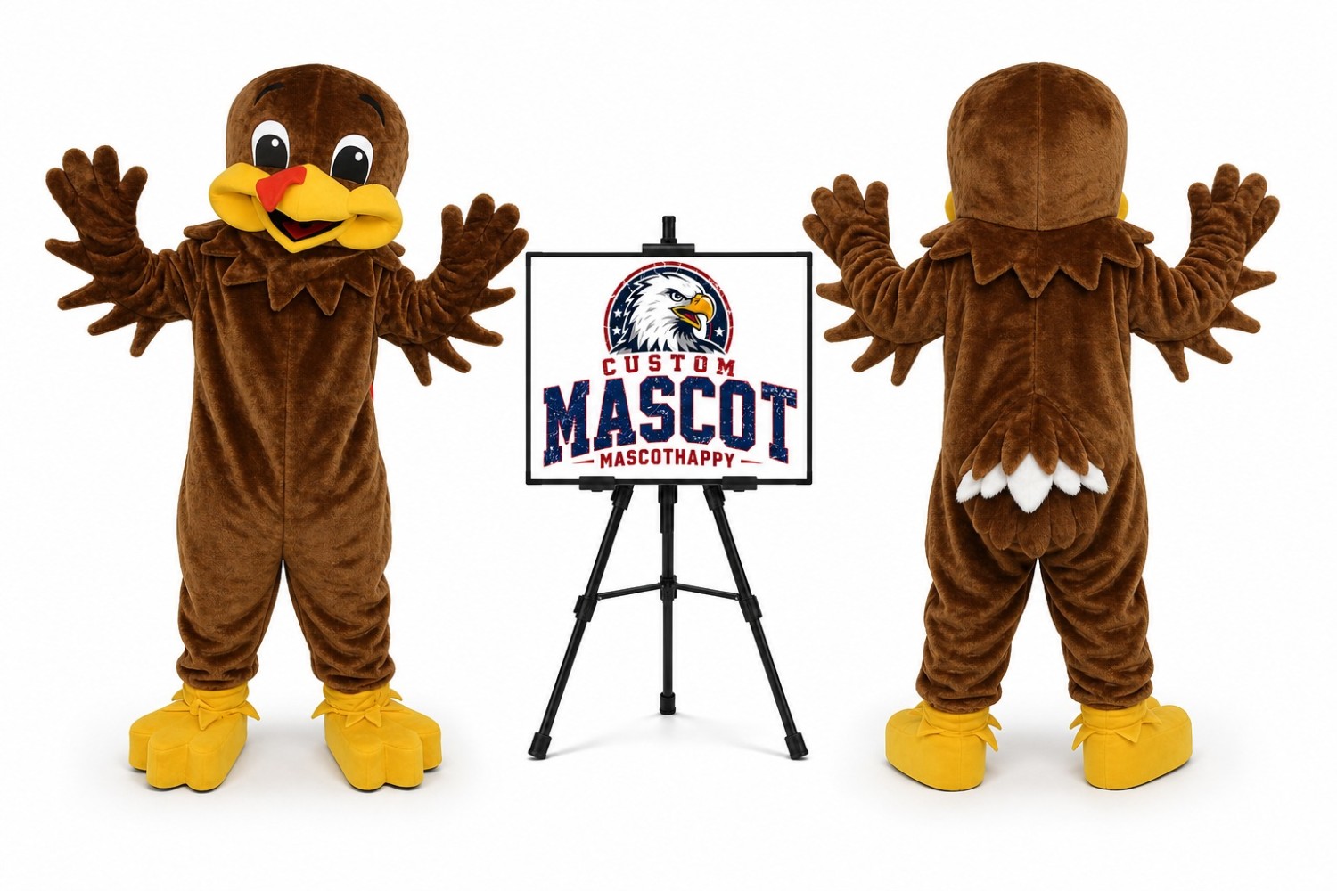Thanksgiving Turkey Mascot Costume Thanksgiving Turkey Mascot Costume