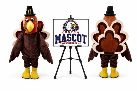 Thanksgiving Turkey Mascot Costume