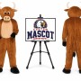 The Bull Plush Mascot Costume