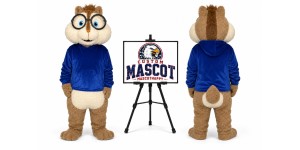 The Chipmunks Mascot Costume The Chipmunks Mascot Costume