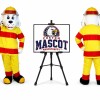 The Fire Dog Mascot Costume
