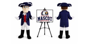 The Patriot Mascot Costume The Patriot Mascot Costume