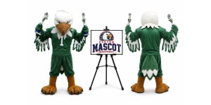 The Scrappy Eagle Mascot Costume The Scrappy Eagle Mascot Costume