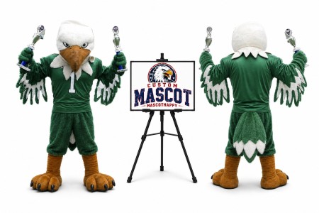 The Scrappy Eagle Mascot Costume