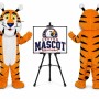The Tiger Mascot Costume
