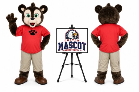 The Wolf Mascot Costume