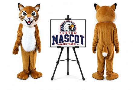 Tiger WildCat Mascot Costume
