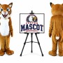 Tiger WildCat Mascot Costume