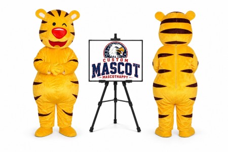 Tiger Cartoon Mascot Costume