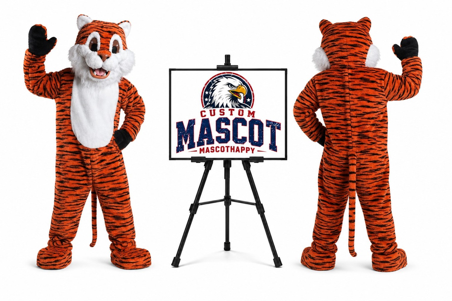 Tiger Plush Mascot Costume Tiger Plush Mascot Costume