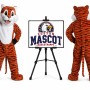Tiger Plush Mascot Costume