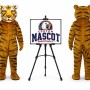 Tiger Ted Mascot Costume