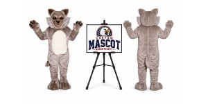 Timber Wolf Mascot Costume