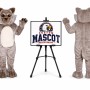 Timber Wolf Mascot Costume
