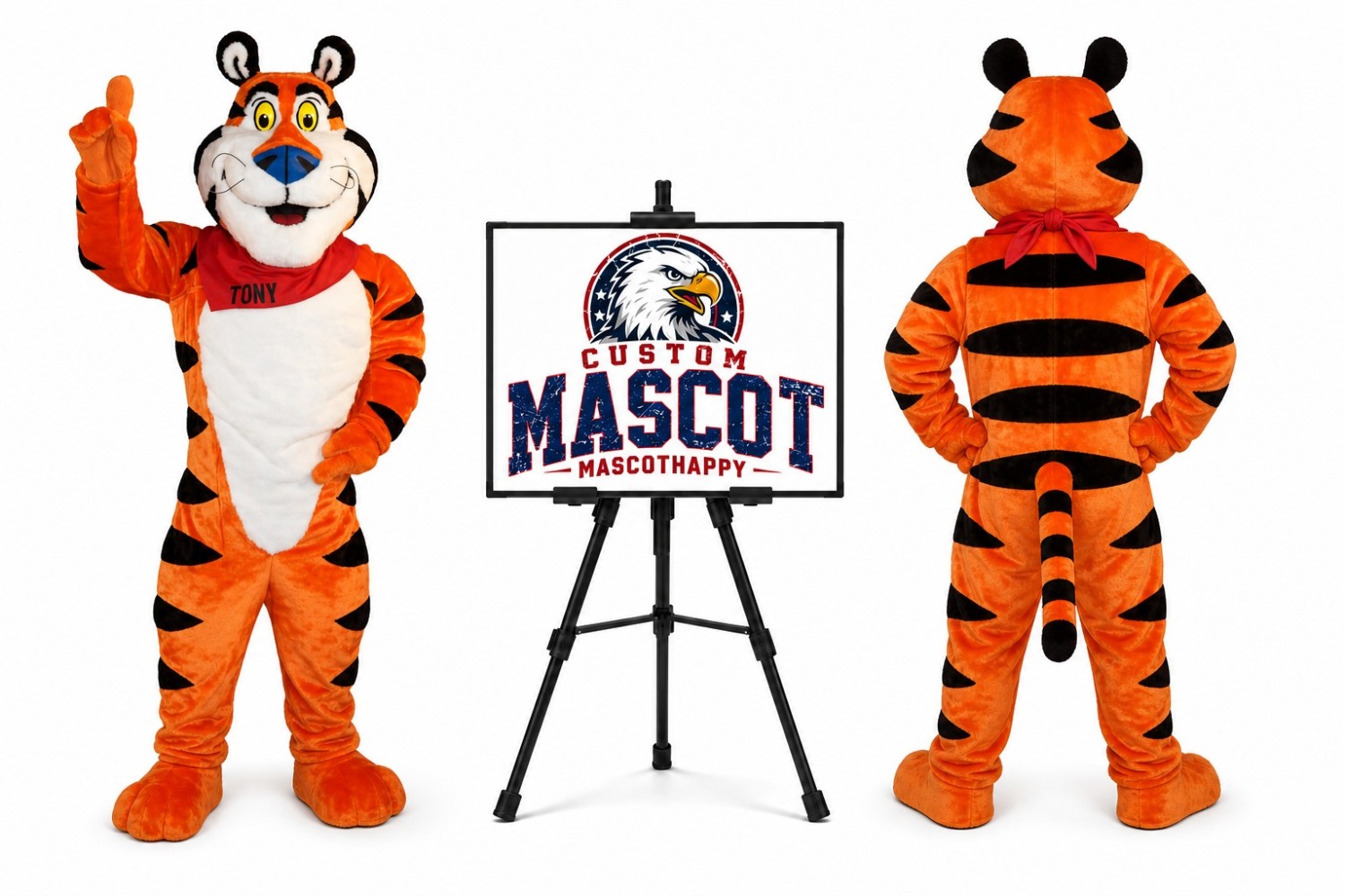 Tony Tiger Mascot Costume Tony Tiger Mascot Costume