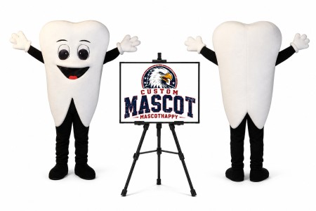 Tooth Mascot Costume