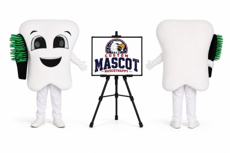 Tooth Mascot Costume