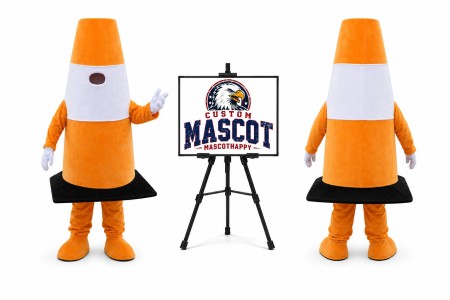 Traffic Cones Mascot Costume