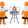 Traffic Cones Mascot Costume