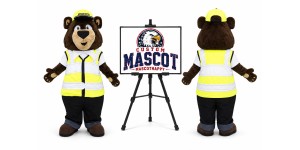 Traffic Police Bear Mascot Costume Traffic Police Bear Mascot Costume