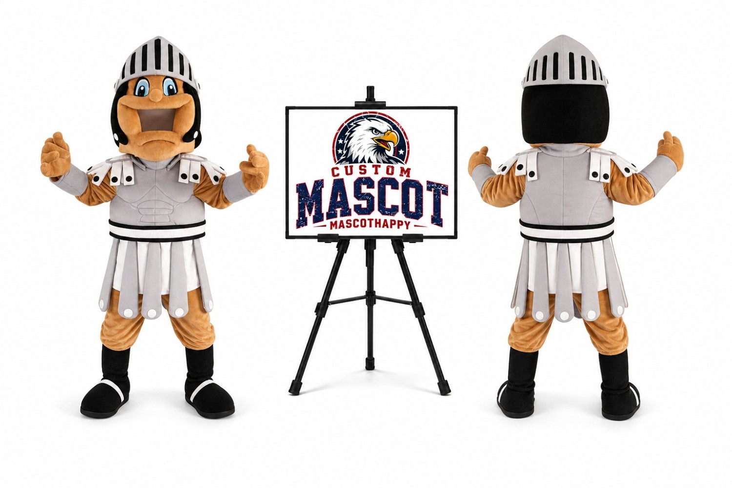 Trojan Knight Spartan Mascot Costume Trojan Knight Spartan Mascot Costume